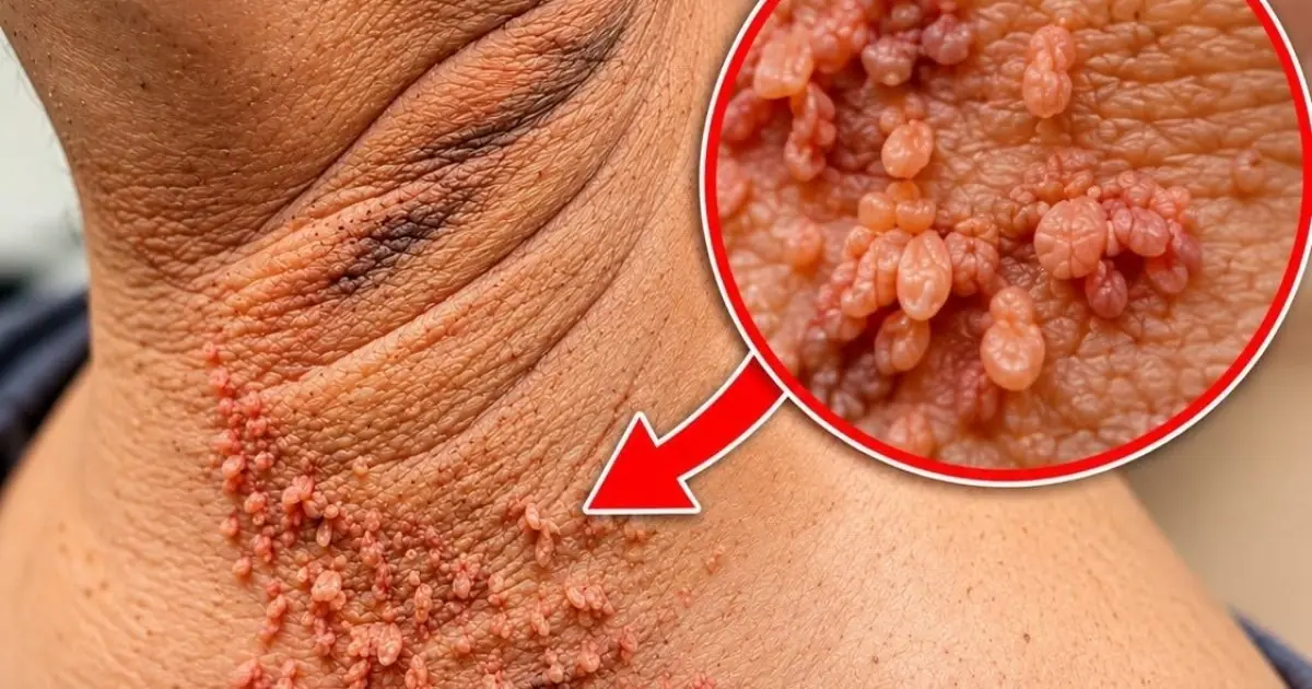 Skin Growths on the Neck: Could They Be a Warning Sign of Can.cer?